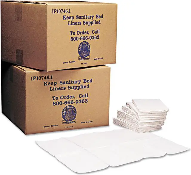 Alt view image 4 of 4 - Koala Kare Products Changing Station Liners,19 x 13In,PK500  KB150-99