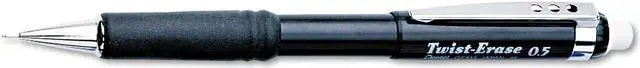 Alt view image 13 of 13 - Pentel Twist-Erase III Mechanical Pencil 0.5 mm Black Barrel QE515A