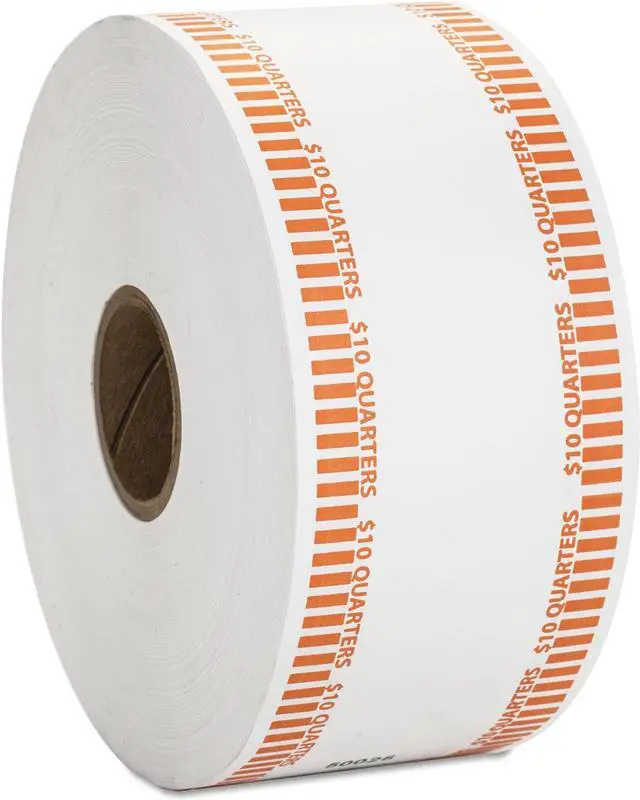 Alt view image 8 of 9 - Coin-Tainer Automatic Coin Rolls Quarters $10 1900 Wrappers/Roll 50025