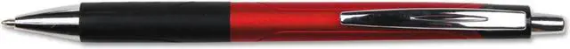 Alt view image 2 of 11 - UNIVERSAL Advanced Ink Retractable Ballpoint Pen Red Ink Red 1mm Dozen 15542