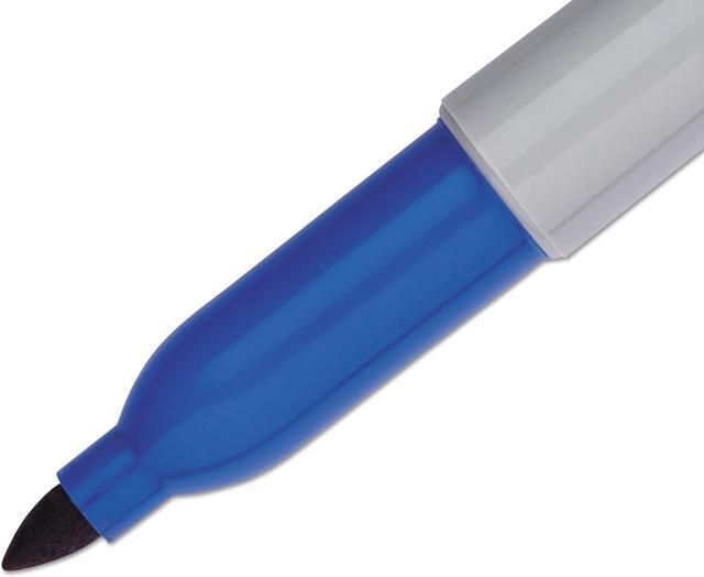 Alt view image 9 of 10 - Sharpie Fine Point Permanent Marker Blue 36/Pack 1920932