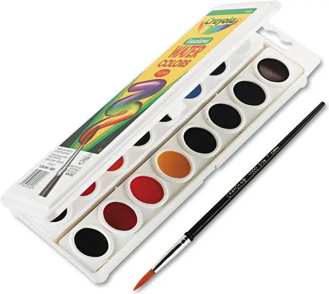 Alt view image 5 of 13 - Crayola. 530160 Watercolors  16 Assorted Colors