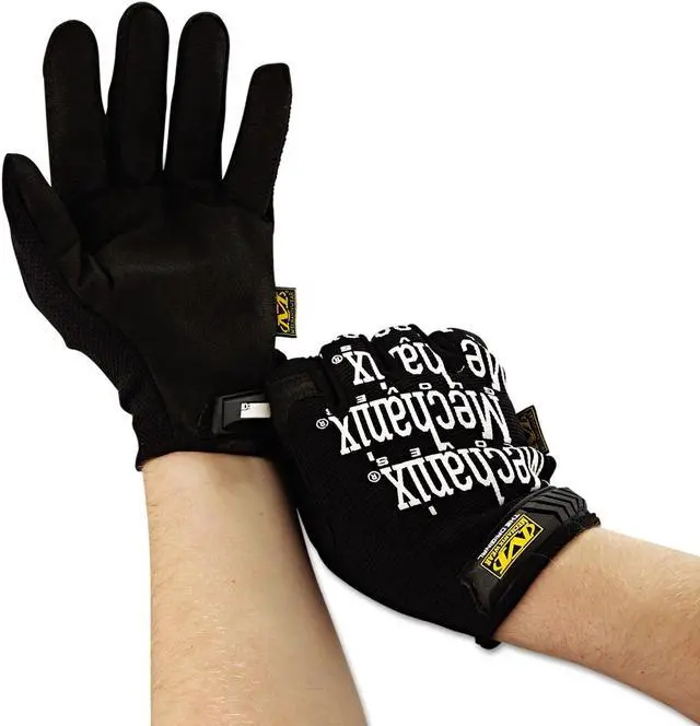 Alt view image 14 of 17 - Mechanix Wear The Original Work Gloves Black X-Large MG05011