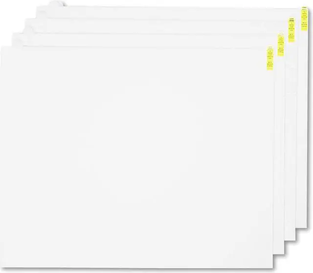 Alt view image 3 of 6 - Walk-N-Clean Mat 60-Sheet Refill Pad, 30W X 24H, 4/Carton, White