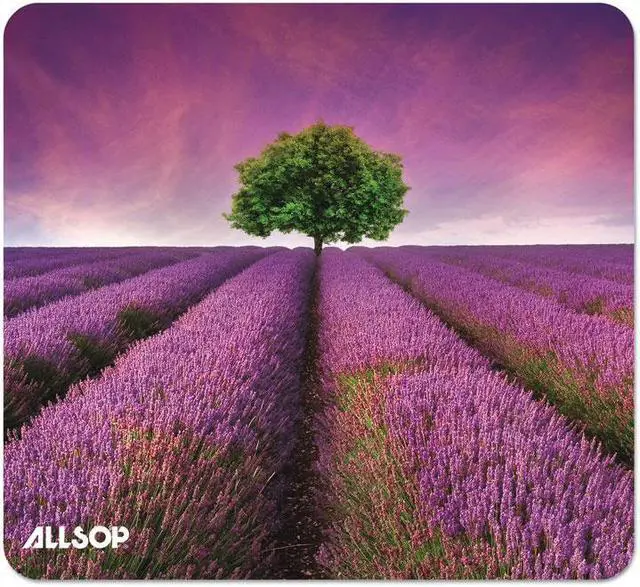 Main image of Allsop Naturesmart Mouse Pad Lavender Field Design 8 1/2 x 8 x 1/10 31422