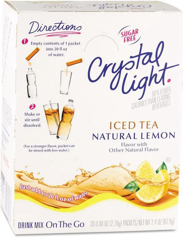 Alt view image 4 of 8 - On The Go, Iced Tea, .16Oz Packets, 30/Box