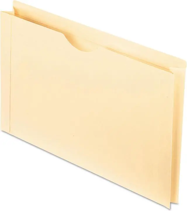 Alt view image 2 of 6 - Pendaflex Reinforced Top Tab File Jacket 2 Inch Expansion Legal Manila 50/Box