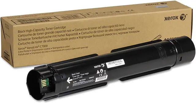 Alt view image 13 of 14 - Xerox 106r03757 High-Yield Toner, 10,700 Page-Yield, Black 106R03757