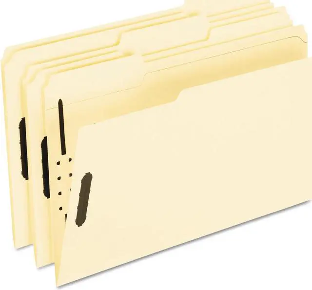 Alt view image 14 of 20 - Pendaflex Fastener Folders 2 Fasteners 1/3 Cut Tabs Legal Manila 50/Box FM313
