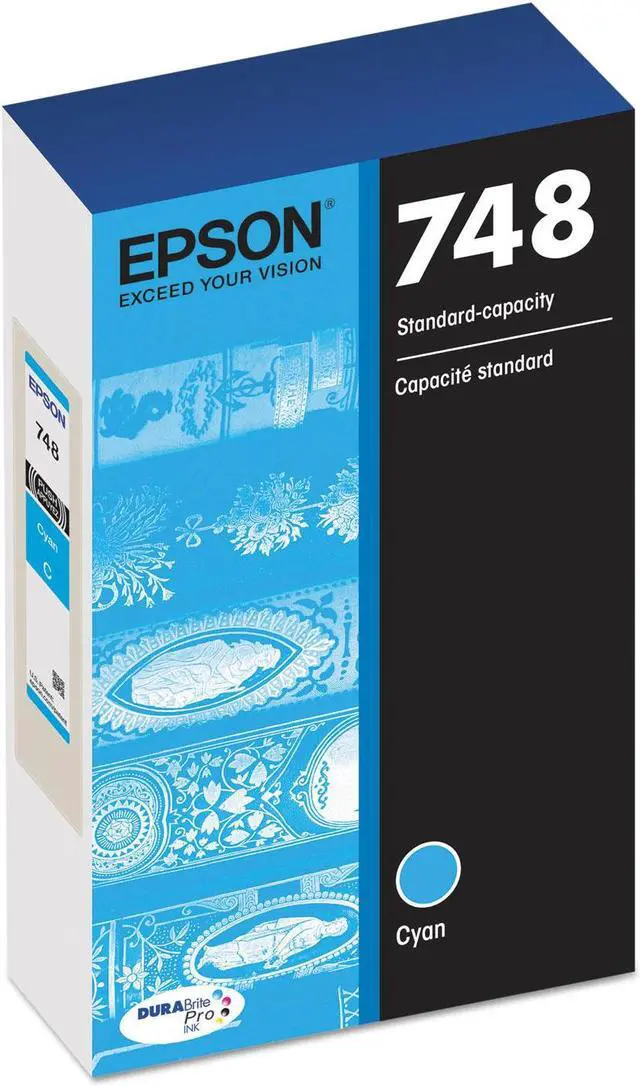 Alt view image 4 of 8 - EPSON PRINT T748220 T748 CYAN INK CARTRIDGE