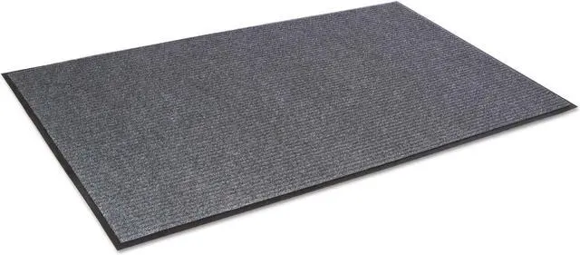 Alt view image 5 of 10 - Crown Needle Rib Wipe & Scrape Mat Polypropylene 36 x 60 Gray NR0035GY