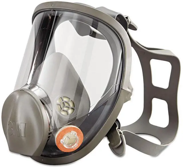 Alt view image 3 of 18 - 3M Full Facepiece Respirator 6000 Series Reusable 6900