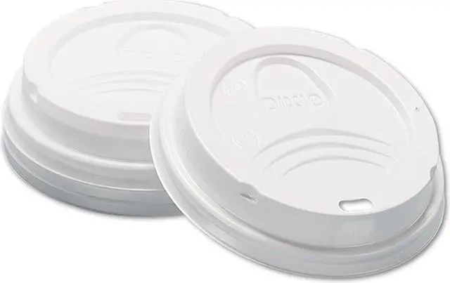 Alt view image 11 of 11 - C-Dome Ppr Cup Lid F/8Oz Sip-Thru Whi 10/100