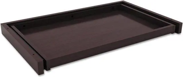 Alt view image 6 of 12 - Alera Valencia Series Center Drawer 24 1/2w x 15d x 2h Espresso VA312414ES