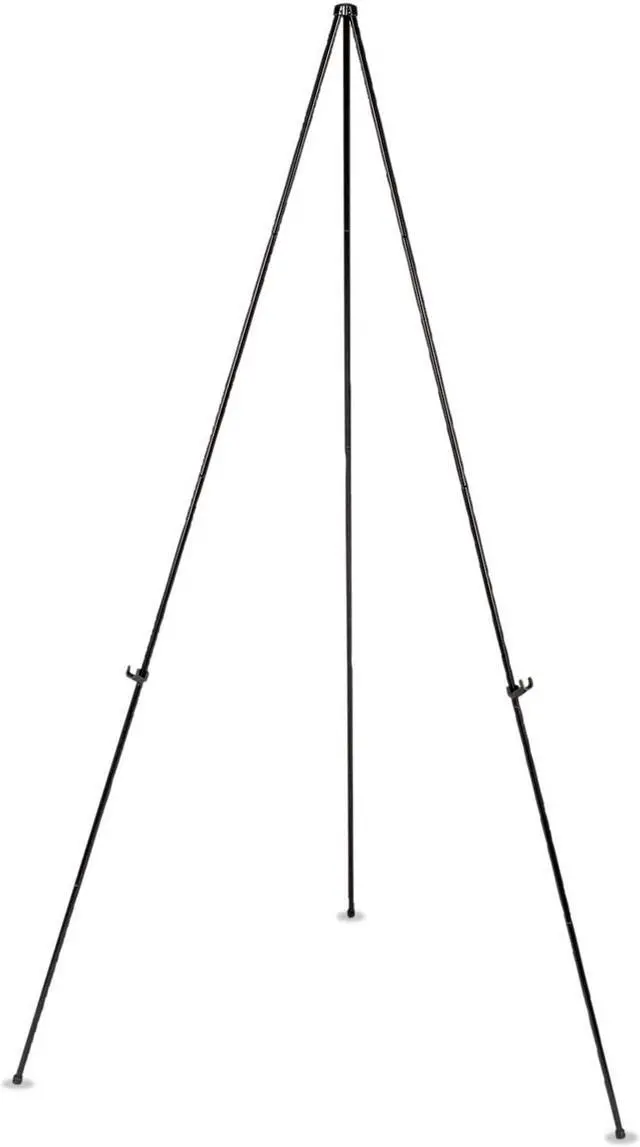 Alt view image 14 of 20 - UNIVERSAL Instant Setup Foldaway Easel Adjusts 15" to 61" High Steel Black 43029