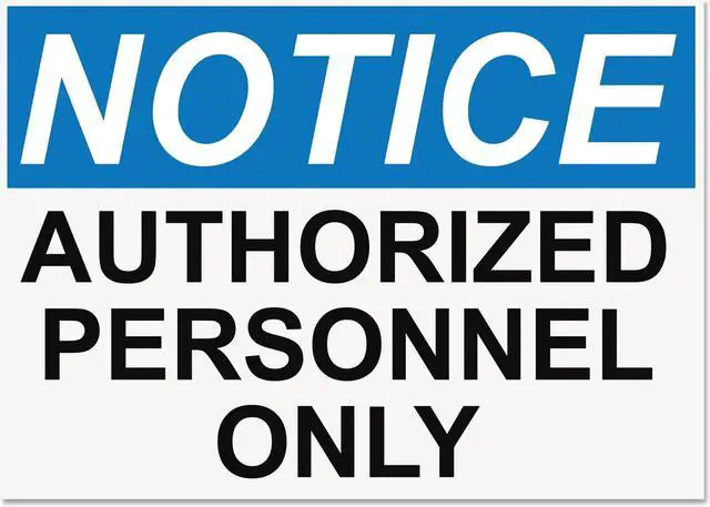 Alt view image 7 of 7 - Headline Sign Sign,Notc Authrz Only,Ast 5492