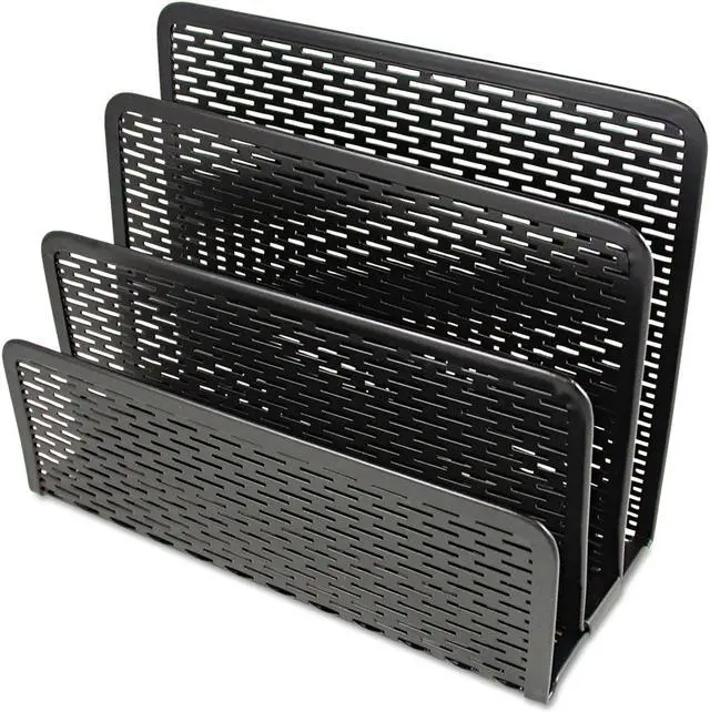 Alt view image 2 of 5 - Artistic Urban Collection Punched Metal Letter Sorter 6 1/2 x 3 1/4 x 5 1/2