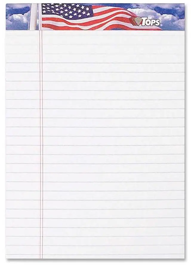 Alt view image 10 of 12 - Tops Writing Tablets Jr. Lgl Ruled 5"x8" 50 Sht/PD 3/PK WE 75103