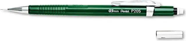 Main image of Pentel Sharp Mechanical Drafting Pencil 0.5 mm Green Barrel P205D