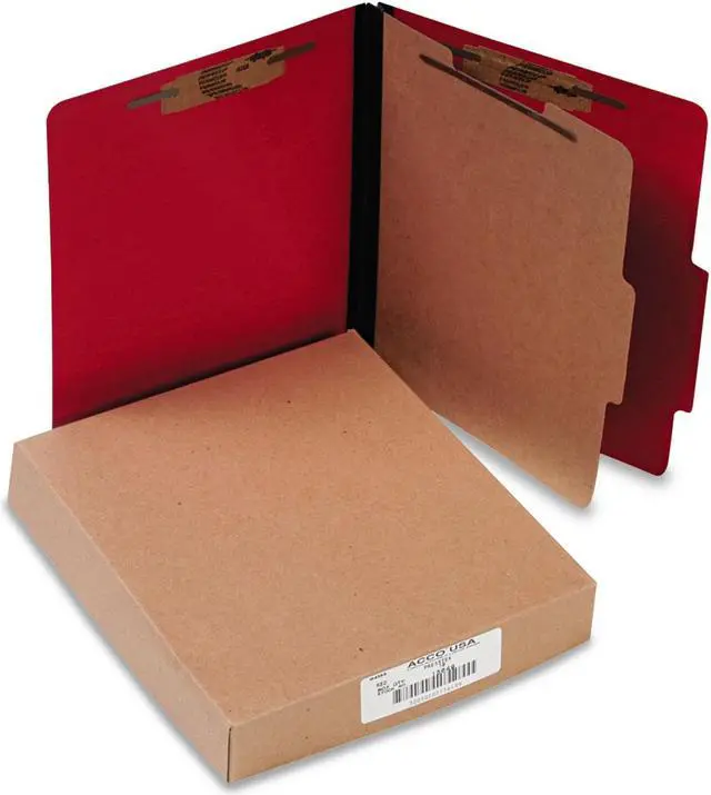 Alt view image 5 of 6 - ACCO Folder,Prstx,4sec,Ltr,Erd 15649