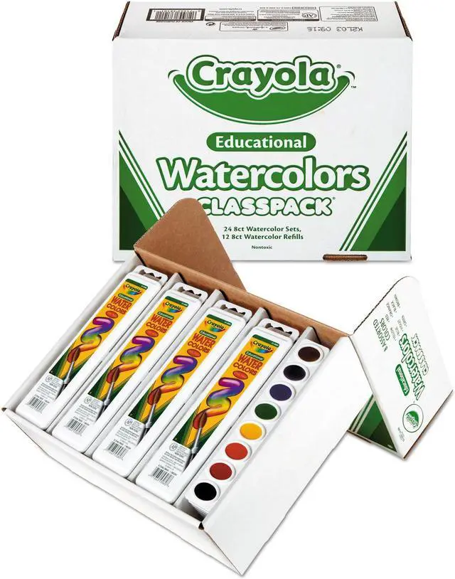Alt view image 11 of 15 - Crayola Classpack Washable Painting Kit 53-8101