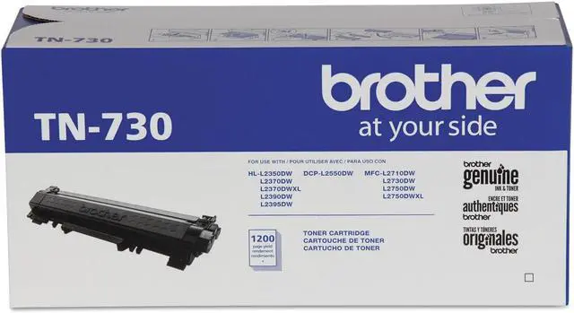 Alt view image 10 of 20 - Brother TN730 Toner Cartridge - Black