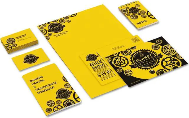 Alt view image 10 of 10 - Wausau Papers 22791 PAPER,ASTR,SUN,No.65,LTR,YL