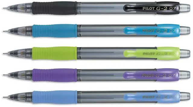 Alt view image 4 of 6 - Pilot Pencil,Mech,.7mm,5/St,Ast 31776