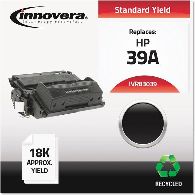 Alt view image 5 of 18 - Innovera Compatible Black Toner Cartridge (Alternative for HP 39A/Q1339A)