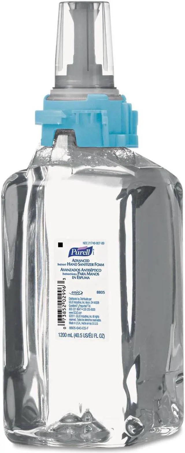 Alt view image 7 of 12 - Kleenex Moisturizing Instant Hand Sanitizer 1000mL Clear 6/Carton 91560