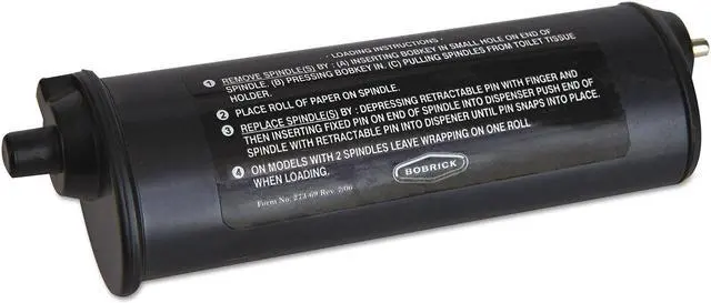 Alt view image 16 of 19 - Theft Resistant Spindle for ClassicSeries Toilet Tissue Dispensers 273-103