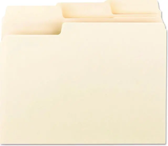 Alt view image 11 of 14 - Smead Erasable SuperTab File Folders Letter Manila 24/Set 10380