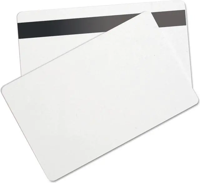 Alt view image 3 of 12 - Baumgartens PVC ID Card - 2.12" Width x 3.37" Length - White BAU80340