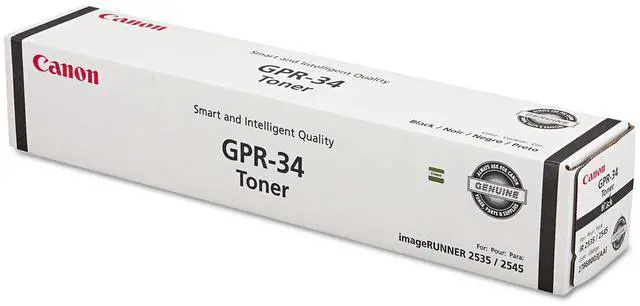 Alt view image 6 of 6 - Canon GPR-34 Toner Cartridge - Black
