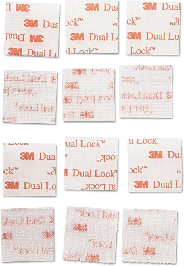 Alt view image 5 of 10 - Scotch Extreme Fasteners, 1" X 1", White, 6/Pack RFD7020