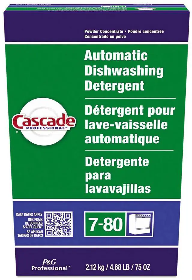 Alt view image 2 of 12 - Procter & Gamble - PGC 59535 - Automatic Dishwasher Powder, Fresh Scent, 75 oz Box