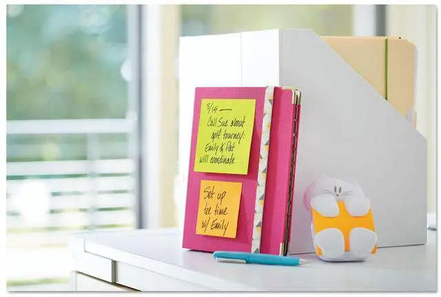 Alt view image 20 of 20 - Post-it Pads in Rio de Janeiro Colors 3 x 3 90-Sheet 5/Pack 6545SSUC