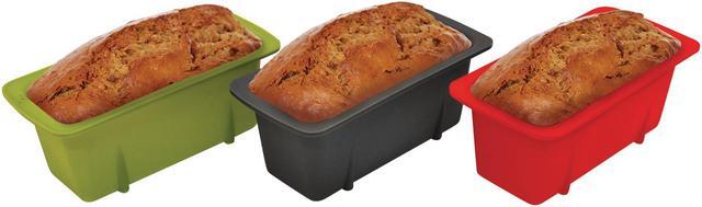 Alt view image 8 of 11 - STARFRIT Silicone Mini Loaf Pans Set Of 3 080335