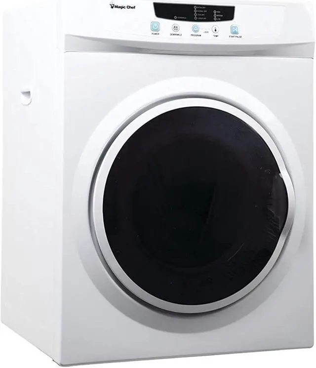 Alt view image 3 of 15 - Magic Chef MCSDRY35W 3.5 Cubic-ft Electric Dryer