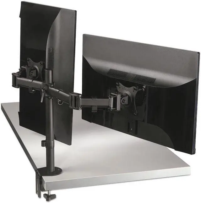 Alt view image 2 of 20 - 3M Clamp Mount For Monitor - Black