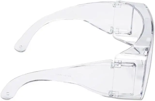 Alt view image 10 of 11 - 3M Tour-Guard V Protective Eyewear - Frameless OTG - Clear Single Lens - 100/Carton TGV01-100