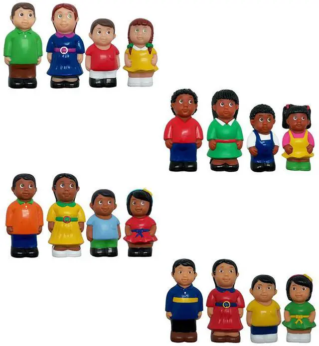 Main image of Multicultural Family 4 St Complete Figures