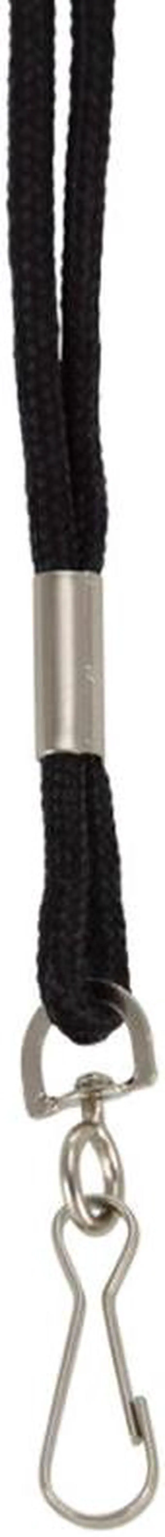 Alt view image 2 of 2 - Baumgartens BAUM68909BN 24 Each Standard Lanyard, Black