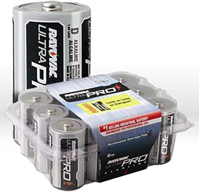 Alt view image 3 of 9 - Ray-O-Vac 12Pk D Pro Battery ALD-12PPJ Unit: PKG