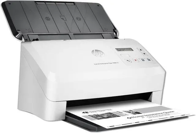 Alt view image 8 of 20 - HP Scanjet Enterprise Flow 7000 s3 Sheetfed OCR Scanner 600dpi