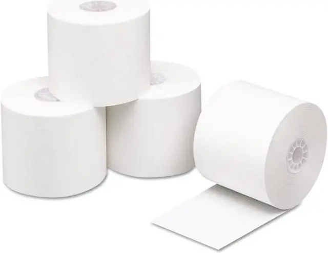Main image of Iconex Direct Thermal Printing Paper 2.3mil 0.45" Core 2.25" x 200 ft White