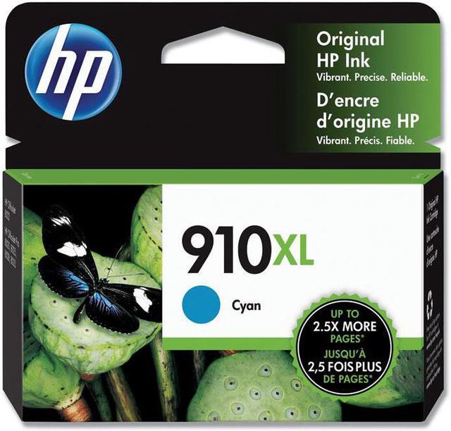 Alt view image 3 of 18 - HP 910XL High Yield Cyan Original Ink Cartridge, ~825 pages, 3YL62AN#140