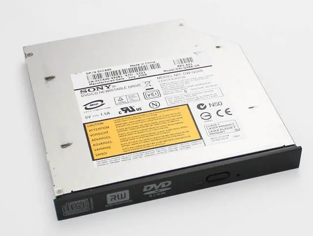 Main image of Dell Yc640 Dell 8X Slimline Ide Internal Dual Layer Dvd?Rw Drive For Precision