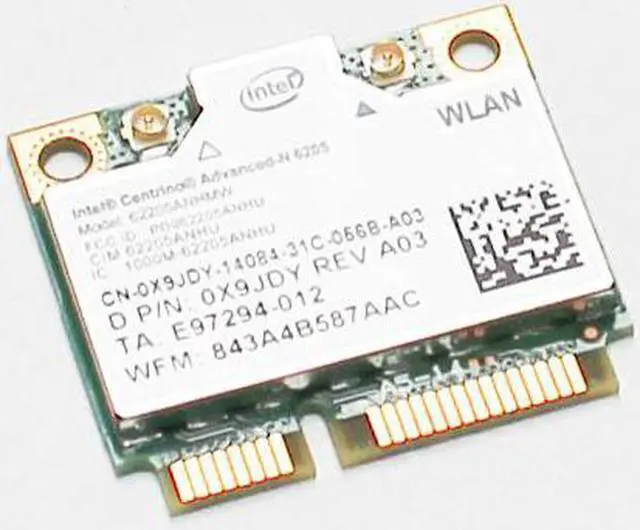 Alt view image 2 of 10 - Dell Latitude E6320 13.3" Laptop Wifi Wireless Card 62205ANHMW X9JDY 0X9JDY