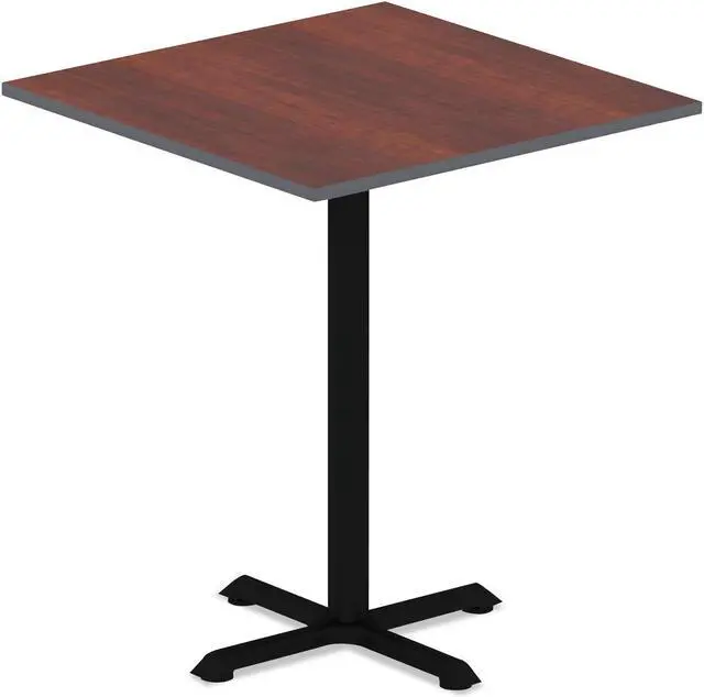 Alt view image 5 of 14 - Reversible Laminate Table Top, Square, 35 1/2 x 35 1/2, Medium Cherry/Mahogany